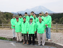 大山春の一斉清掃